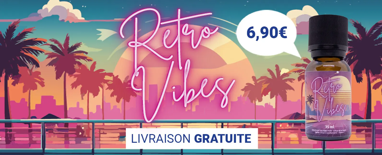 Poppers Rétro Vibe - 15ml à 6,90€ livraison gratuite Poppers Rétro Vibe - 15ml à 6,90€ livraison gratuite